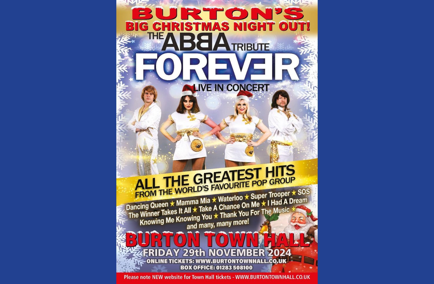 ABBA Forever - Burton's Big Christmas Night Out