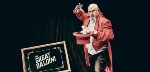GREAT BALDINI - Rabbit in Hat - Photograpger Mark Conway